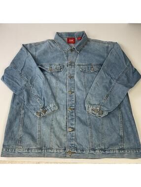 Venezia Jeans Jacket Size 16 Women’s Classic Button Front 100% Cotton
